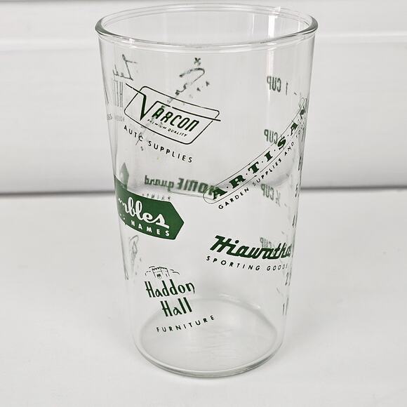 VTG Gambles Famous names advertising glass measuring cup 4 3/4" - Picture 10 of 11
